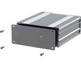 Instrument Case, Anodised Aluminium, 80x108.5x45mm, Silver
